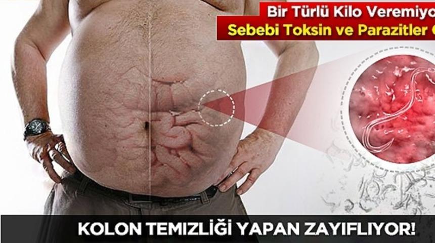 KOLON TEMİZLİĞİ YAPAN ZAYIFLIYOR