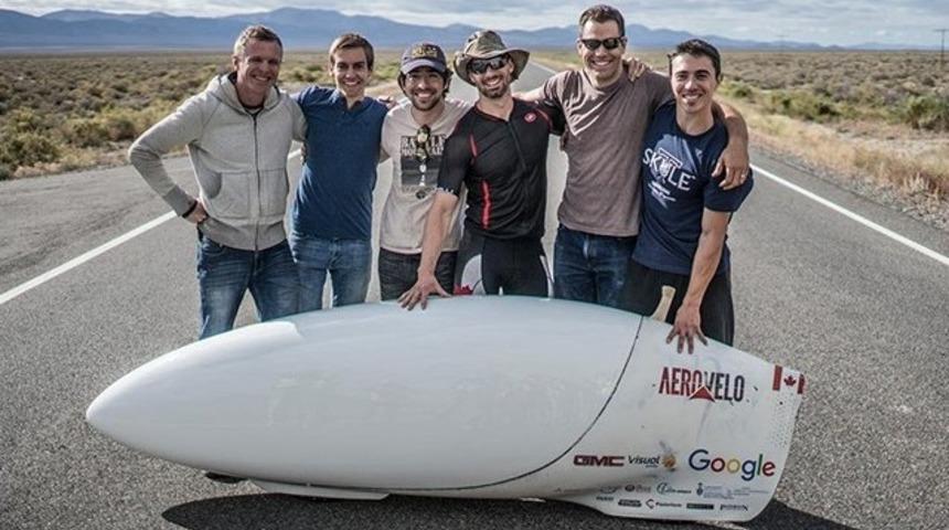 İnsan gücüyle yapılan hız rekoru kırıldı!