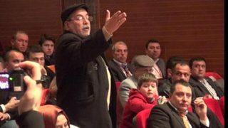 Bakan Avcı'ya emekli protestosu