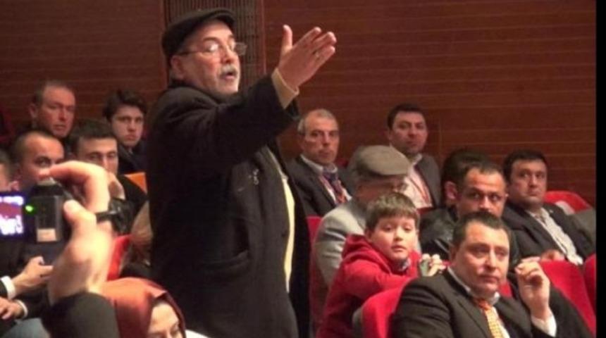 Bakan Avcı'ya emekli protestosu