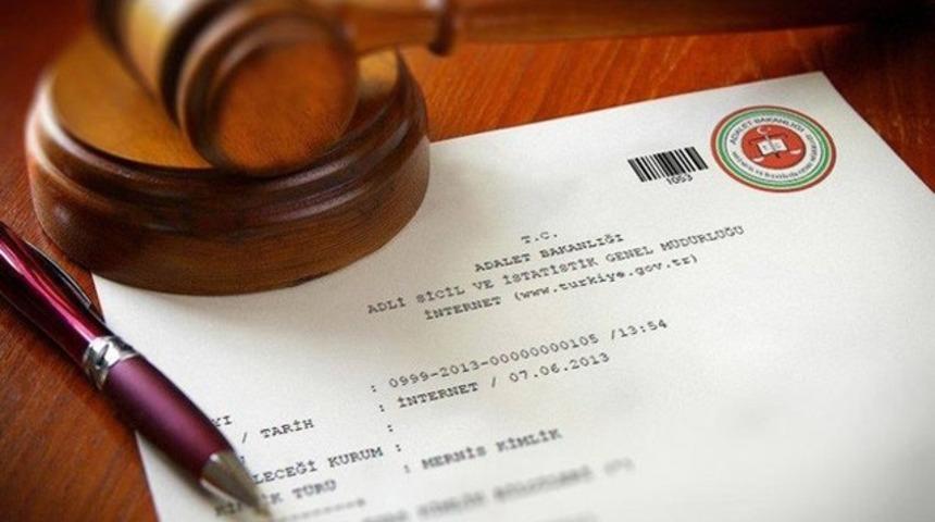 Adli Sicil Kaydı sorgulama işlemi e-Devlet Kapısı'nda