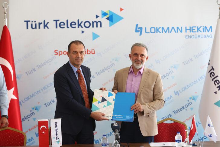 Türk Telekom Spor Kulübü, Lokman Hekim Sağlık Grubu ile sponsorluk anlaşması imzaladı G4