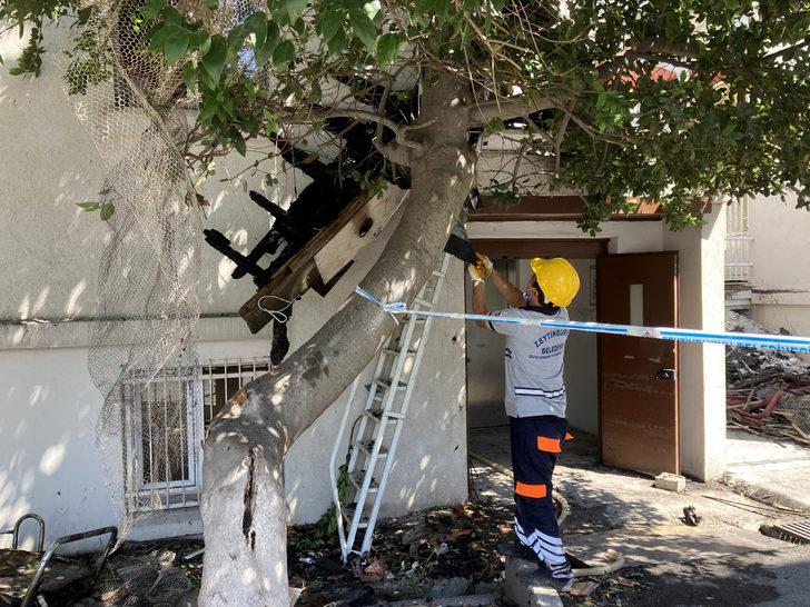 Balıklı Rum Hastanesi'ndeki yangının binanın taşıyıcı unsurlarına zarar vermediği tespit edildi G1