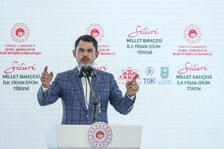 Silivri Millet Bahçesi'nde ilk fidanlar dikildi G1