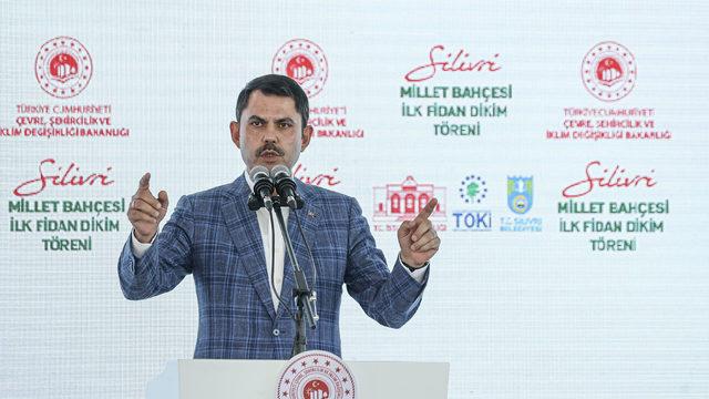 Silivri Millet Bahçesi'nde ilk fidanlar dikildi