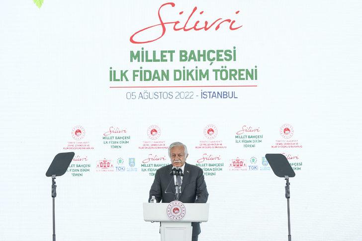 Silivri Millet Bahçesi'nde ilk fidanlar dikildi G5