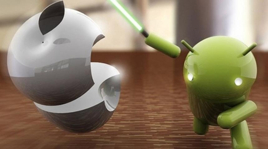 Android, iOS&rsquo;un rekorunu egale etti!