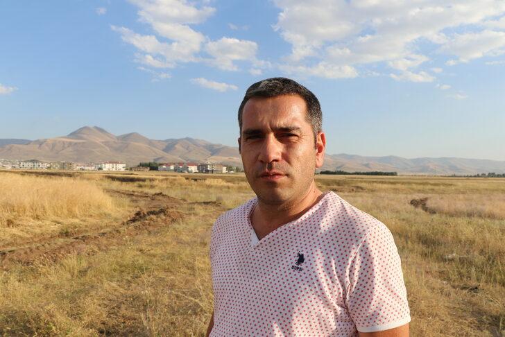 Erzurum'da 45 dönümlük buğday tarlasında çıkan yangın söndürüldü G4