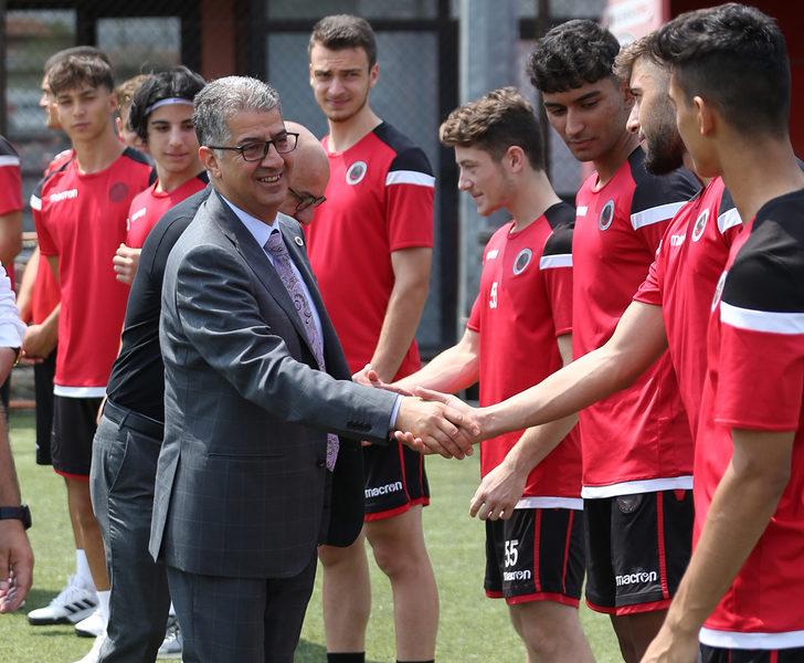 Gençlerbirliği Kulübü Başkanı Talip Çankırı'dan altyapı akademisine ziyaret