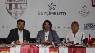 Bandırmaspor, Bey Çimento ile isim sponsorluğu sözleşmesi imzaladı