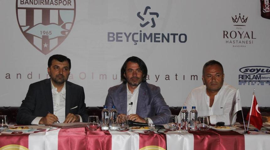 Bandırmaspor, Bey Çimento ile isim sponsorluğu sözleşmesi imzaladı