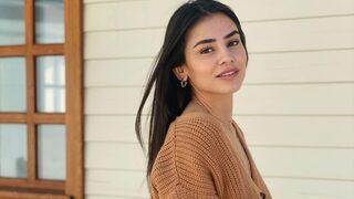 Gönül Dağı'nın Asuman'ı Hazal Çağlar yatarak poz verdi! 