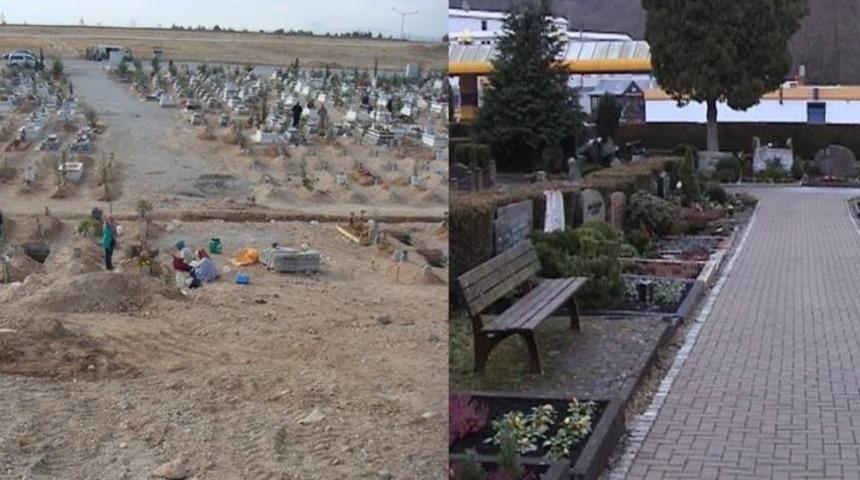 "M&uuml;sl&uuml;man ve Hristiyan Mezarlığı arasında ne fark var"