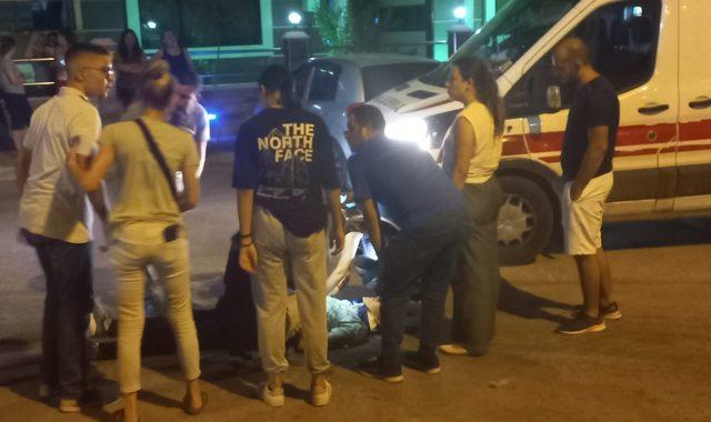 İzmir'de motosikletler çarpıştı 4 kişi yaralandı