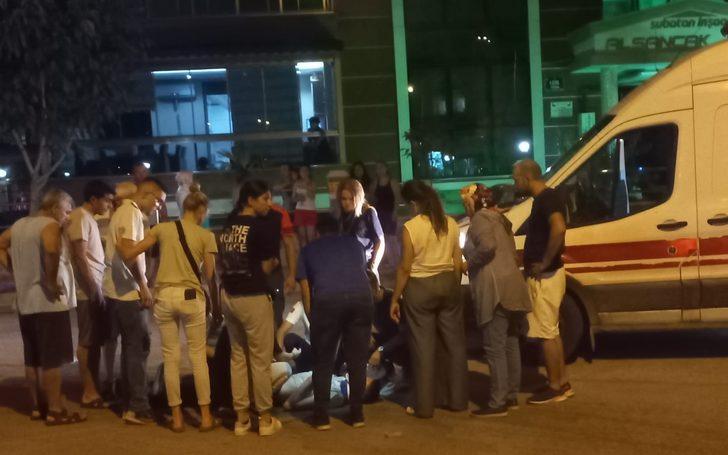 İzmir'de motosikletler çarpıştı 4 kişi yaralandı