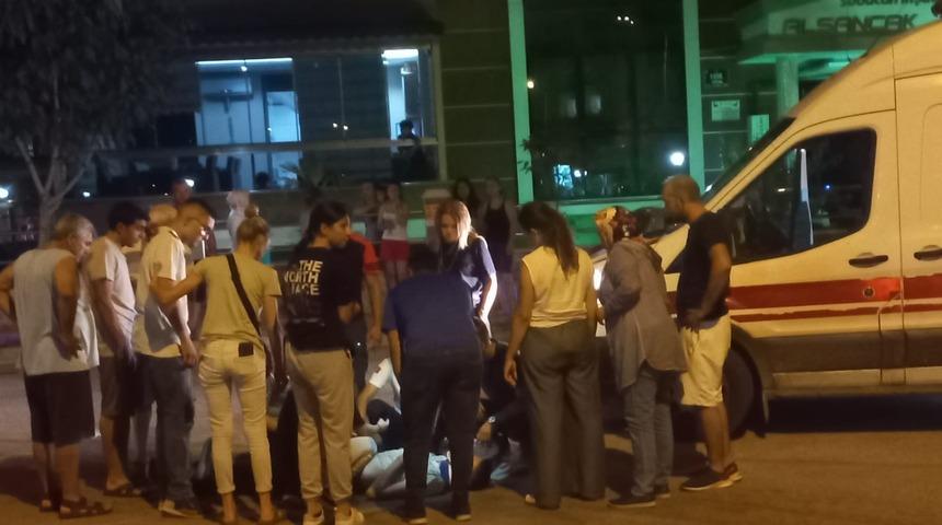 İzmir'de motosikletler çarpıştı 4 kişi yaralandı