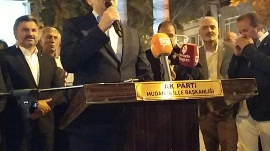 AK Parti Genel Başkan Yardımcısı İleri, Mudanya'da vatandaşlarla buluştu: