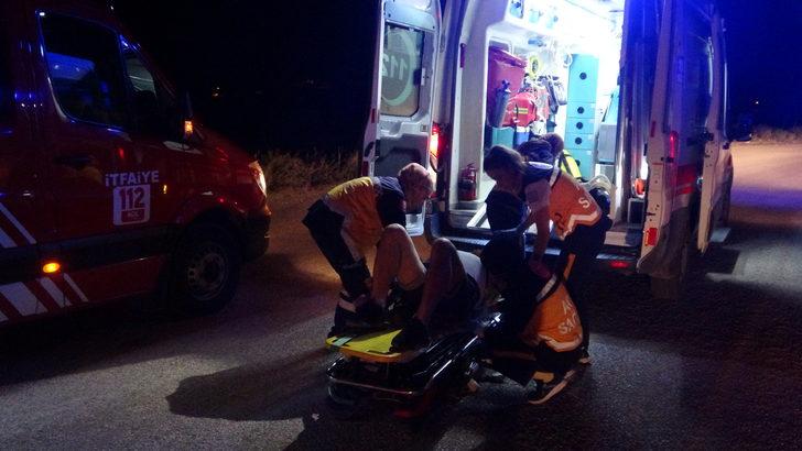 Çorum’da otomobil elektrik direğine çarptı 6 kişi yaralandı G3