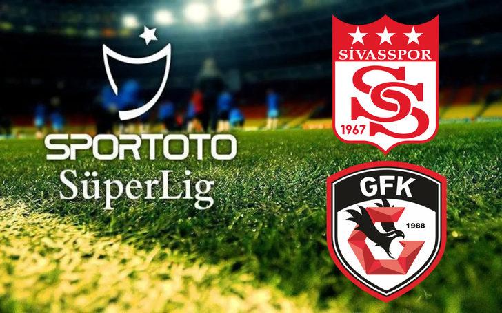 Sivasspor Gaziantep FK maçı bu akşam saat kaçta, hangi kanalda canlı izlenecek?