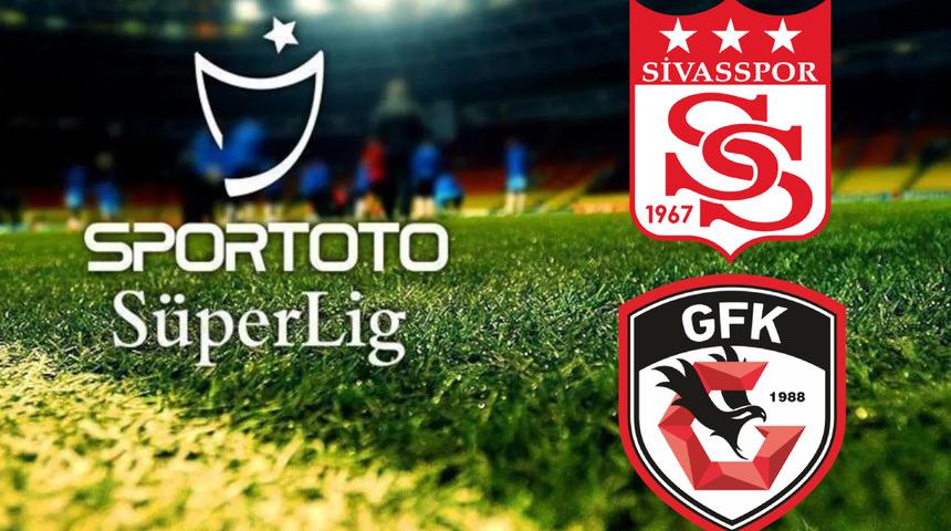 Sivasspor Gaziantep FK maçı bu akşam saat kaçta, hangi kanalda canlı izlenecek?