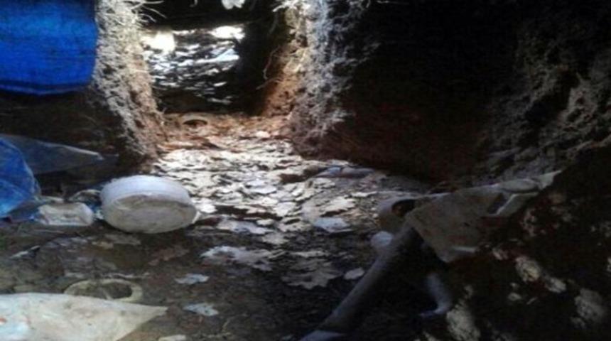 PKK operasyonda patlayıcı yapımında kullanılan malzemeler ele geçirildi