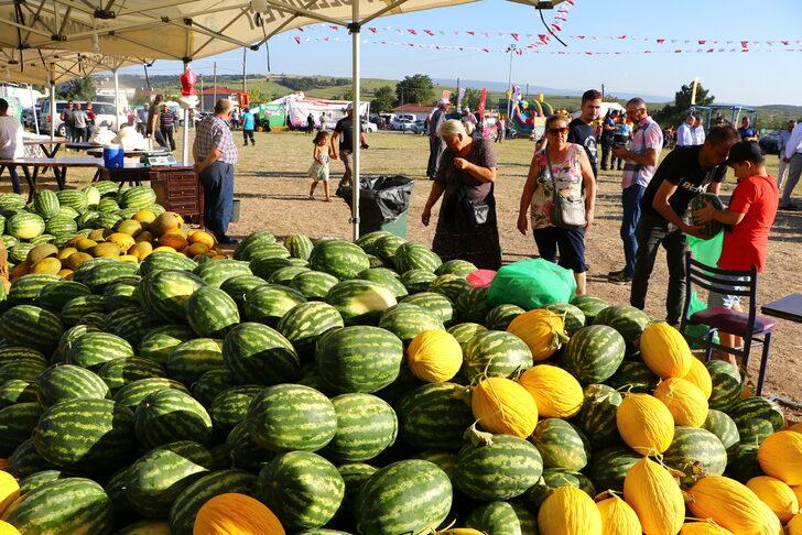 Tekirdağ'da "Ferhadanlı Karpuz Şenliği" düzenlendi G4