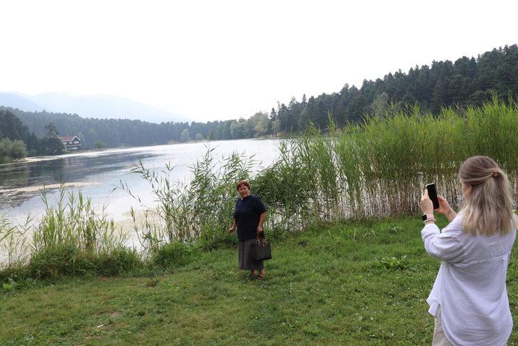 Bolu'da sıcak havadan bunalanlar Gölcük'te doğa içinde zaman geçirdi G5