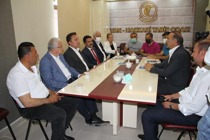 DEVA Partisi Genel Başkanı Babacan, Van'da parti binasının açılışına katıldı G4