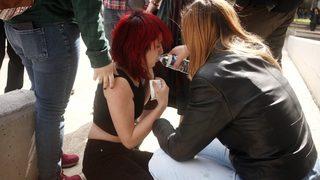 Üniversiteli kadın öğrenciye dayak