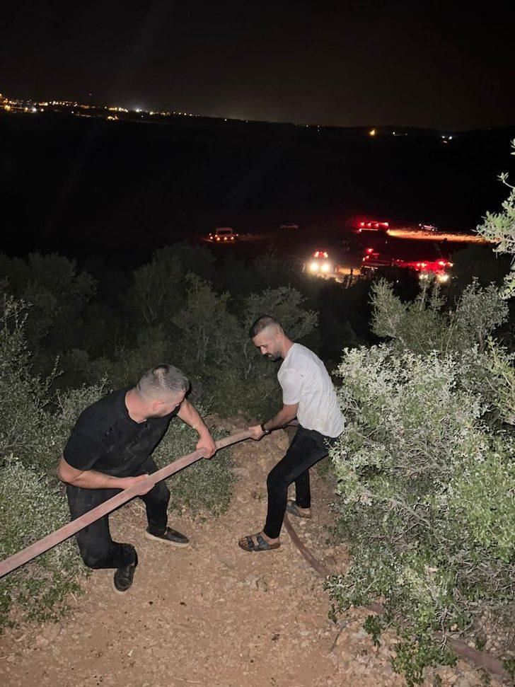 Gaziantep'te orman yangınında meşelik alan zarar gördü G1