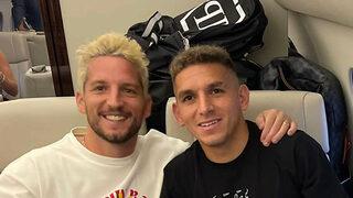 Son dakika: Mesut Özil'i solladılar! Galatasaray'ın yeni transferleri Lucas Torreira ve Dries Mertens İstanbul'a geldi!