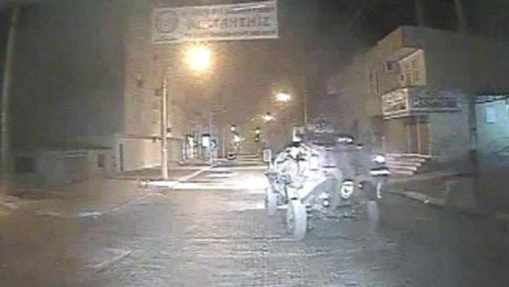 Nusaybin'de bomba yükla aracın patlama anı kamerada