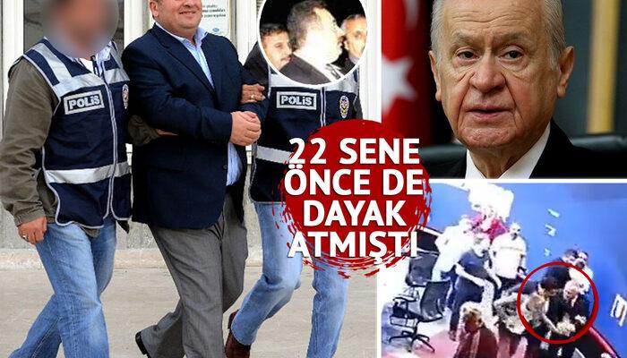 22 yıl önce de Cumhurbaşkanı adayını dövmüştü... Cemal Enginyurt ve korumasının canlı yayında Latif Şimşek'i darp ettiği anlar ortaya çıktı! Gözaltı...