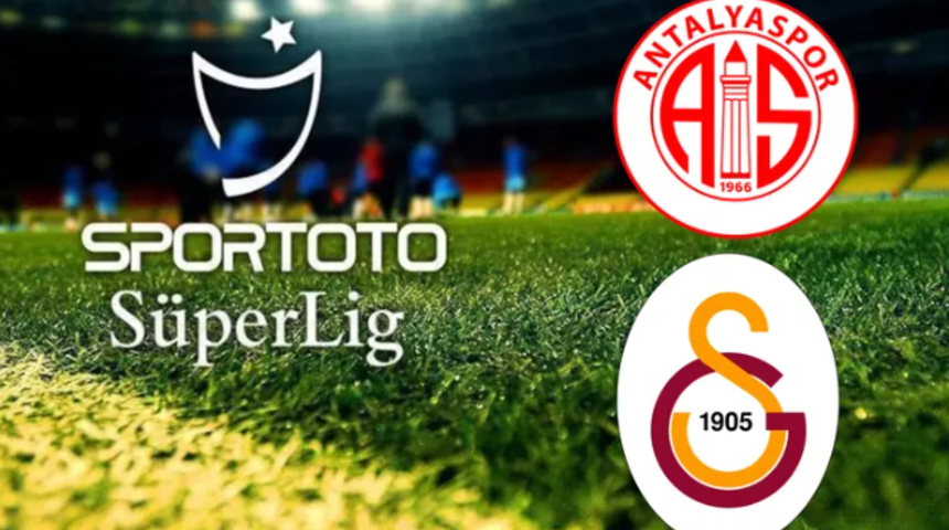 Antalyaspor Galatasaray maçı saat kaçta? Antalyaspor Galatasaray maçı hangi kanalda?