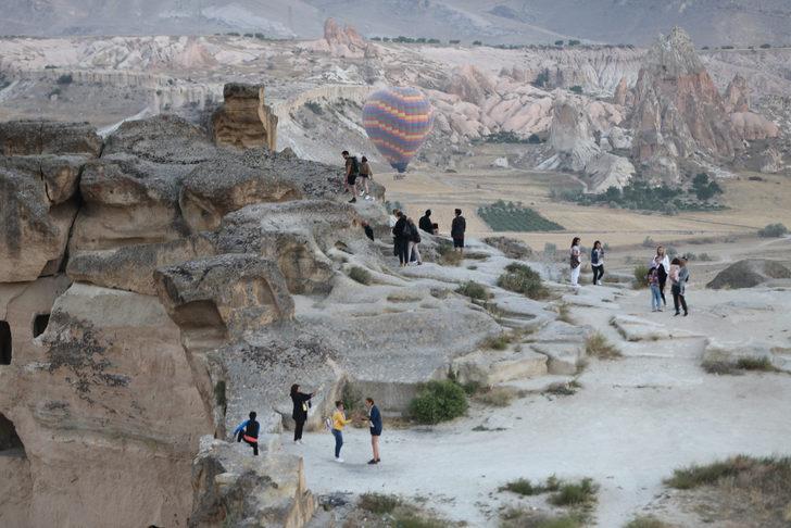 Kapadokya'daki müze ve ören yerlerini 7 ayda 1 milyon 892 bin turist gezdi G2