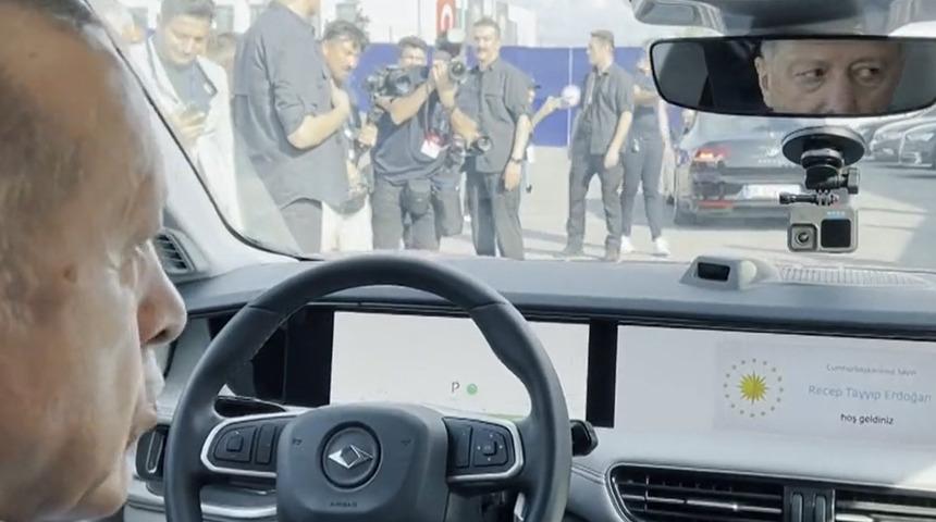 Erdoğan'dan 'Togg' paylaşımı 