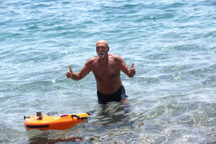 Antalya'da insansız can kurtaran robotu, yaz sezonunda 10 kişiyi boğulmaktan kurtardı G1