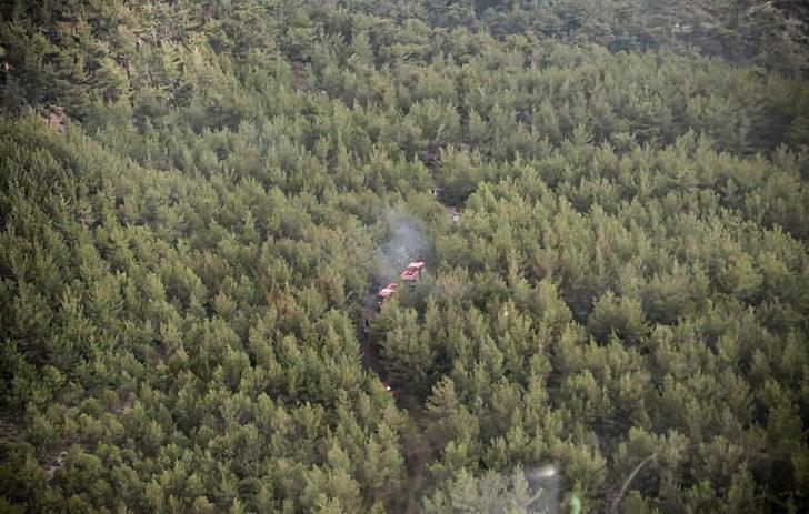 Osmaniye'de ormanlık ve örtülük alanda çıkan yangına müdahale ediliyor G4