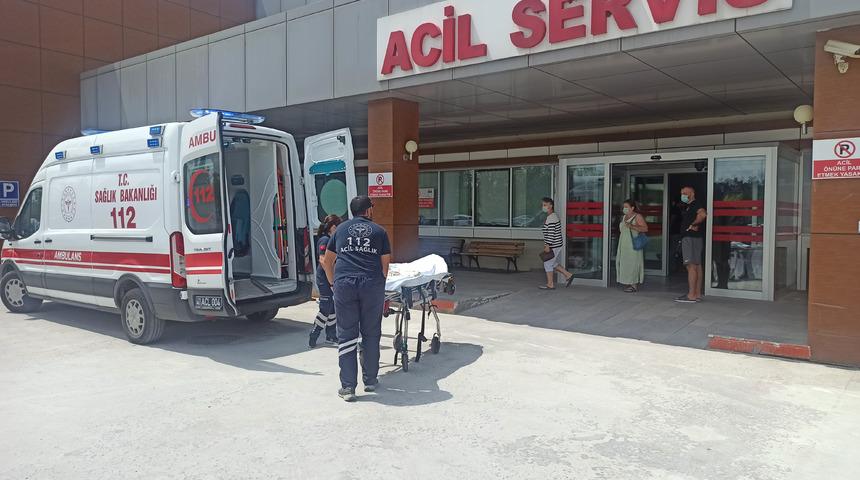 Kocaeli'de boğulma tehlikesi geçiren çocuk hastaneye kaldırıldı