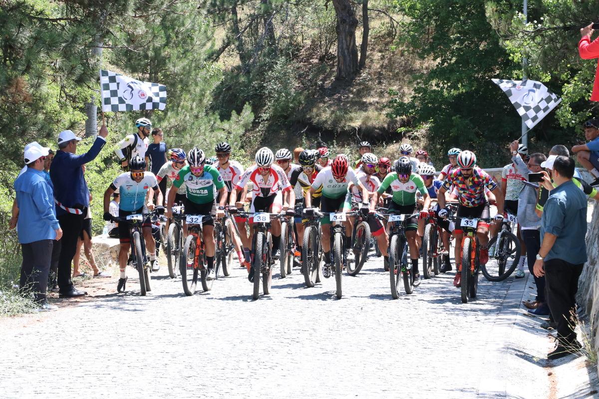 Yozgat'ta Ulusal Dağ Bisiklet Yarışı d&uuml;zenlendi