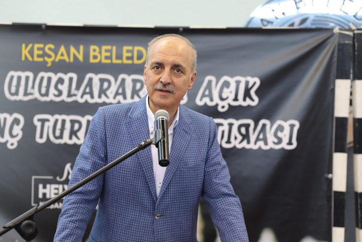 AK Parti'li Kurtulmuş, Uluslararası Açık Satranç Turnuvası ödül törenine katıldı: G3