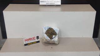 Diyarbakır'da toprağa gömülü 1,5 kilogram esrar bulundu