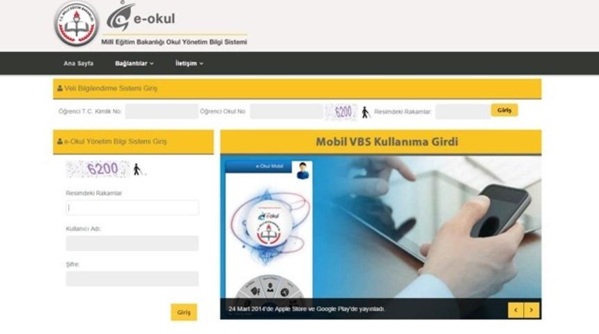 E-Okul Veli Bilgilendirme not ve devamsızlık takibini sağlıyor