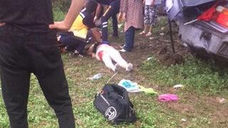 Feci kaza! İçerisinde 4 genç olan otomobil şarampole girdi...