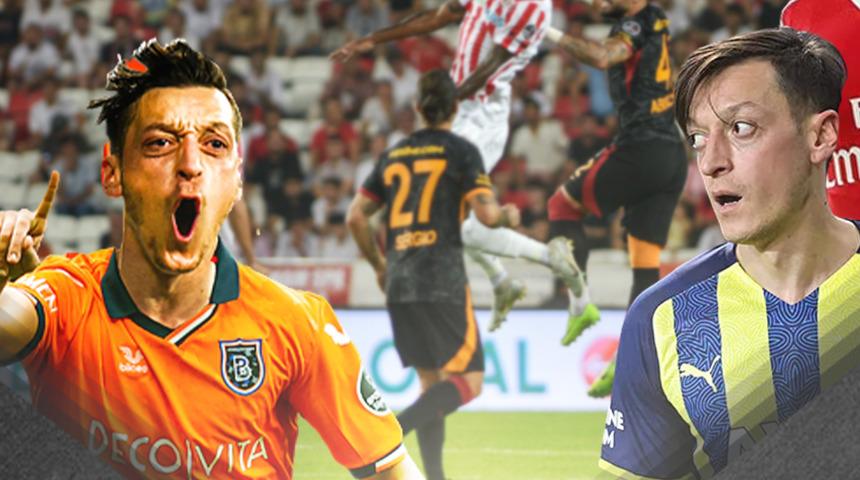 Son dakika spor haberi: Fenerbahçeliler'i kızdırdı! Mesut Özil'den Galatasaray'a övgüler