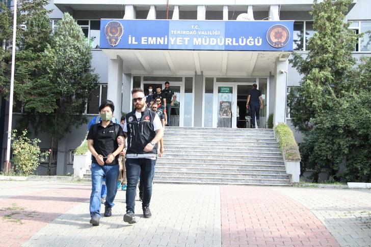 Tekirdağ'da gemide 242 kilogram kokain ele geçirilmesine ilişkin 13 yabancı uyruklu adliyede G1