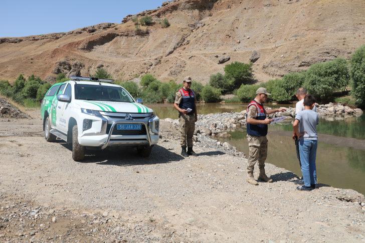 Siirt'te boğulma vakalarına karşı uyarı levhaları asıldı G1