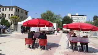 Iğdır'da Kerbela şehitleri anma etkinliğinde kan bağışında bulundular