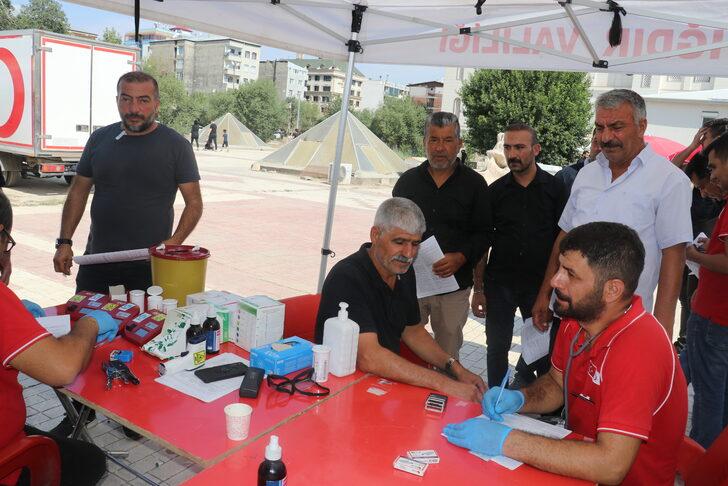 Iğdır'da Kerbela şehitleri anma etkinliğinde kan bağışında bulundular G2