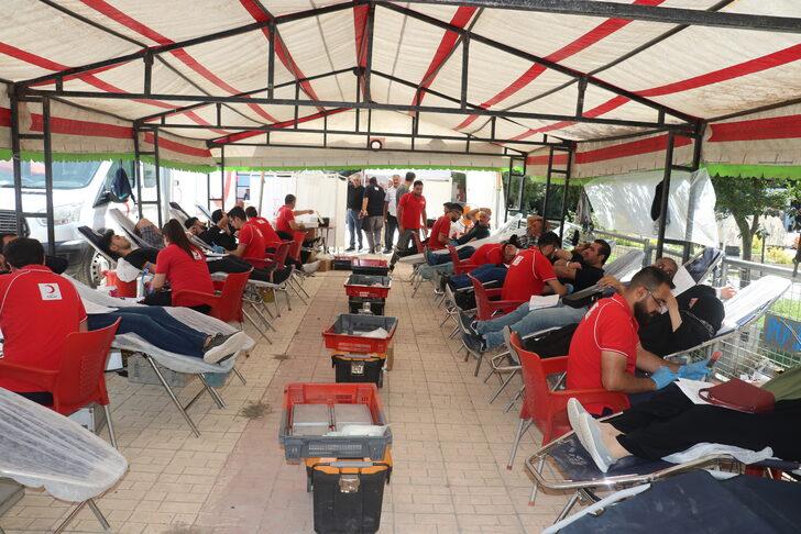 Iğdır'da Kerbela şehitleri anma etkinliğinde kan bağışında bulundular G4